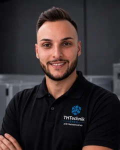 Kevin Vogl-Brunat, Technischer Betriebsleiter RLT-Anlagen und Sachkundiger nach TRGS 519 bei THTechnik GmbH